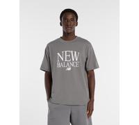 T-shirt New Balance Reimagined Graphic manches courtes gris blanc - L