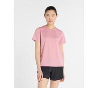 T-shirt New Balance Sports Essentials manches courtes rose clair femme - L