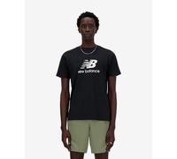 T-shirt New Balance Stacked Logo manche courte noir intense - XL