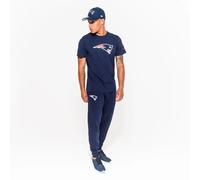 New Era T-shirt New England Patriots – Logo NFL – manches courtes – Bleu M Homme