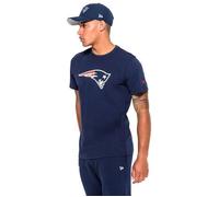 New Era T-shirt New England Patriots – Logo NFL – manches courtes – Bleu M Homme