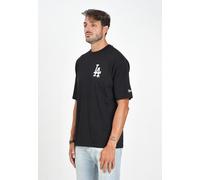 New Era Mlb Food Graphic Oversized Los Angeles Dodgers Short Sleeve T-shirt Noir M Homme