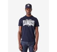 T-shirt New Era League MLB Arch Graphic NY Yankees manche courte bleu marine - M