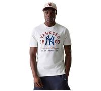 T-Shirt New Era Mlb Wrdmrk Reg Tee Neyyan Ofw L