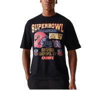 T-shirt - NEW ERA - SUPERBOWL Kansas City Chiefs - 100% coton - Manches courtes - Noir/Rouge M