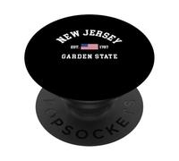 T-Shirt New Jersey, Unisexe New Jersey State Home PopSockets PopGrip Adhésif