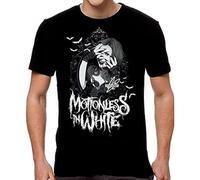 T-Shirt New Motionless in White Band Tour Men Black Unisex Cotton Funny Girf Tee Size L