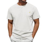 T Shirt New York Homme des Super Français Basic Motard Fashion Patrick Marrant Temps Echancré Garcon 2023 Moins Rayures Paysan Paillettes Texturée Poilu Volley