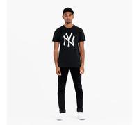 T-shirt New Era MLB Regular Logo manche courte New York Yankees noir blanc - XL