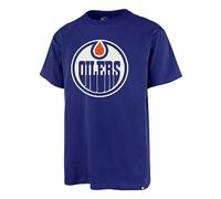 T-shirt NHL Edmonton Oilers Imprint Echo Logo T, bleu roi, M