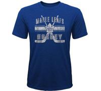 T-shirt NHL Superstripe, graphisme de l'équipe des Maple Leafs de Toronto devant, taille : 128 S