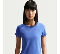 T-shirt Nike Chill Knit pour femme Light Medium Blue/Blanc M (FR 42-44)