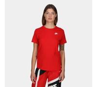 T-Shirt Nike Club Tee Femme Rouge Blanc Logo DX7902 657 Original