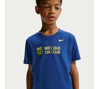 T-shirt Nike Football FC Barcelona Club pour ado Gym Blue/Electric Yellow M