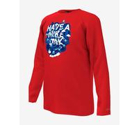 T-shirt Nike Hydroguard manche longue rouge enfant - 6