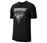 T-shirt - NIKE - Jordan Flight Crew - Noir - Homme - Coton - Regular - Manches courtes - Col arrondi S