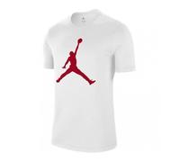 T-shirt - Nike - Jordan Jumpman - Blanc/Rouge - Manches courtes - Col arrondi - Adulte L