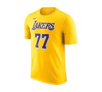 T-SHIRT NIKE NBA LOS ANGELES LAKERS LUKA DONCIC DR6380 733 JAUNE ORIGINAL