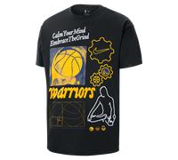 T-shirt Nike NBA Max90 Golden State Warriors Courtside pour homme Noir M