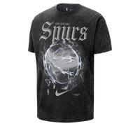 T-shirt Nike NBA Max90 San Antonio Spurs Courtside « Halloween » pour homme Noir XL