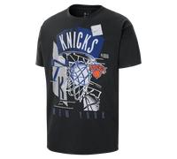 T-shirt Nike NBA New York Knicks Courtside Vintage pour homme Noir S