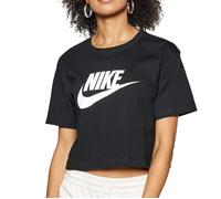 T-shirt - NIKE - Nsw Essntl Crp Icn Frt - Manches courtes - Blanc - Femme L