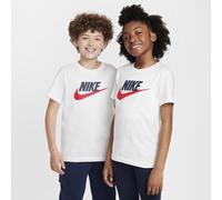 Nike Mixte Enfant K NSW Tee Futura Hbr Shirt, Blanc, 14-15 Ans EU