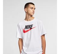 T-shirt Nike pour Homme Blanc/Noir/University Red XS