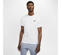 Nike T-shirt NSW Club Tee Homme Blanc/Noir/University Red AR4997-100 XL
