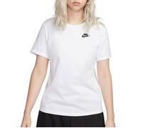 Nike Sportswear T-shirt 'Club Essential' noir / blanc, Taille L