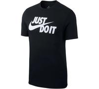 Nike T-shirt homme Just Do It Swoosh Noir/Blanc XXL EU