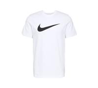 Nike T-shirt Swoosh pour homme blanc/noir Taille M