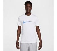 T-Shirt Nike Sportswear Tee Blanc Bleu Logo Homme HQ8092 100 Original