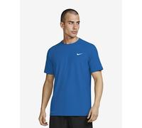 T-shirt Nike Swim Hydroguard Solid Essentials manches courtes bleu vif - M