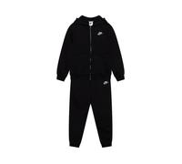 NIKE K NSW Club FLC FZ Tracksuit, Noir Blanc, M Unisex