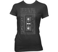 T-shirt nirvana as you are tape unisexe noir taille m Noir G