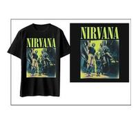 Nirvana Nevermind Wavy Logo Autorisé T-shirt Hommes