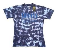 T-shirt nirvana nevermind wavy logo unisexe purp dip-dye taille xl Multicolore G