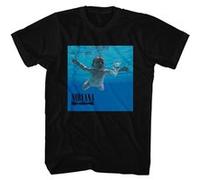 T-shirt nirvana serve the servants unisexe blanc taille s Blanc