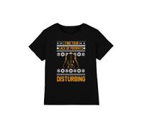 T-shirt Noël Coton Star Wars Lack Of Christmas Presents Noir 5/6A