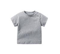 T-shirt noir 86 tout-petit bébé fille voitures impression t-shirt manches courtes hauts vêtements pour costume nœud papillon, gris, 0-3 mois