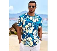 T-shirt noir et blanc pour homme avec bloc de couleurs moderne bicolore décontracté et élégant