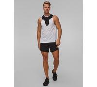 T-shirt Noir Et Blanc Unisexe X-bionic Corefusion Run Tank Cfrttts25m-w300