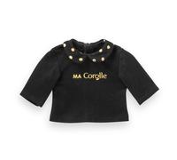 T-shirt noir et or manches longues pour poupée ma corolle multicolore TU