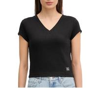 Calvin Klein Jeans T-shirt Label Ri-cloud Femme Noir XS