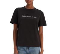 T-Shirt Noir Femme Calvin Klein Jeans LV047C912G XL