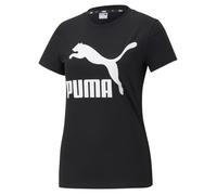 Puma Classics Logo Tee T-Shirt pour Femme, Femme, T-Shirt, 530076-01, Puma Noir, S