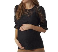 T-Shirt Noir Femme Vero Moda Maternity Lace Top L