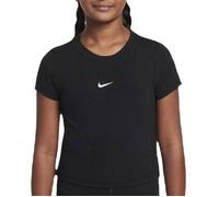 T-shirt Noir Fille Nike Slim Mod Crop 6-7 ans