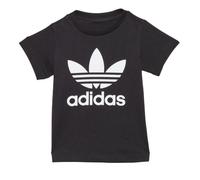 T-Shirt Noir Garçon Adidas Trefoil 12-18 mois